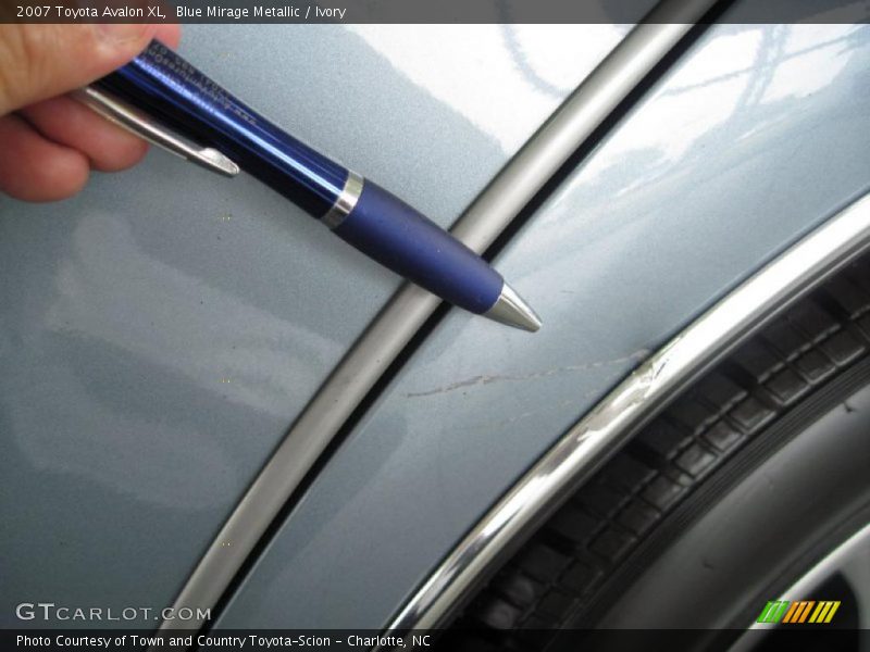 Blue Mirage Metallic / Ivory 2007 Toyota Avalon XL