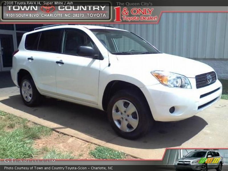 Super White / Ash 2008 Toyota RAV4 I4