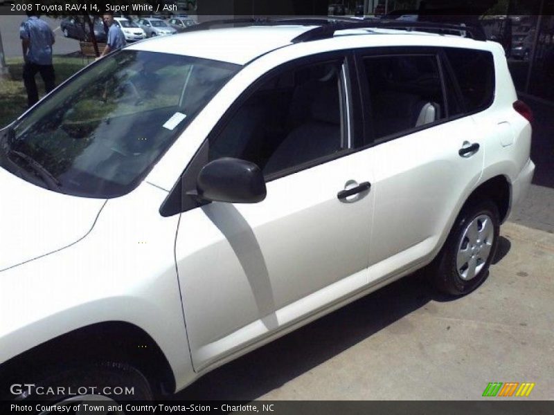 Super White / Ash 2008 Toyota RAV4 I4