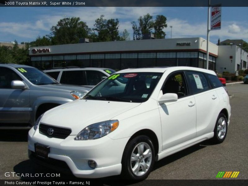 Super White / Stone 2008 Toyota Matrix XR