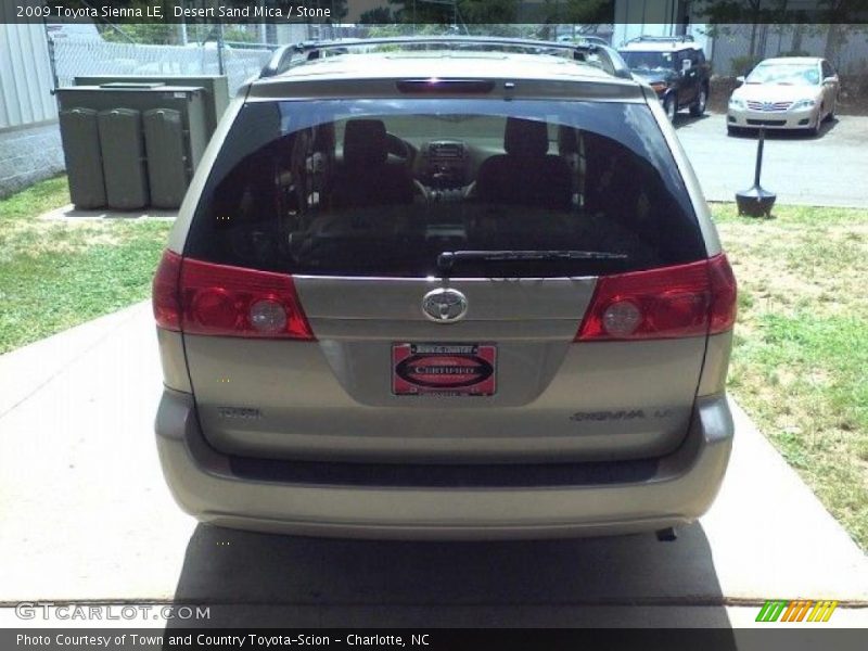 Desert Sand Mica / Stone 2009 Toyota Sienna LE