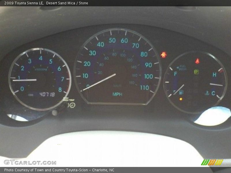 Desert Sand Mica / Stone 2009 Toyota Sienna LE