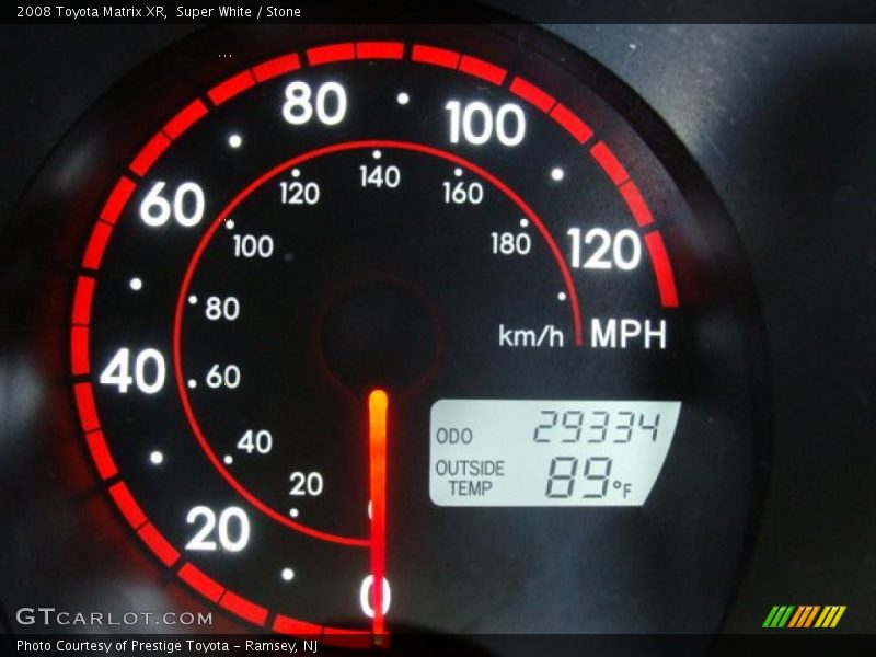 Super White / Stone 2008 Toyota Matrix XR