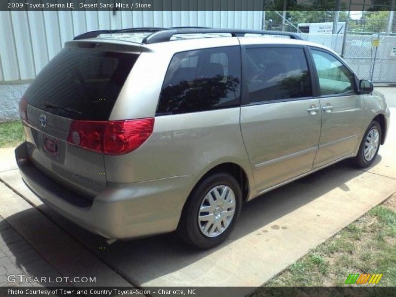 Desert Sand Mica / Stone 2009 Toyota Sienna LE