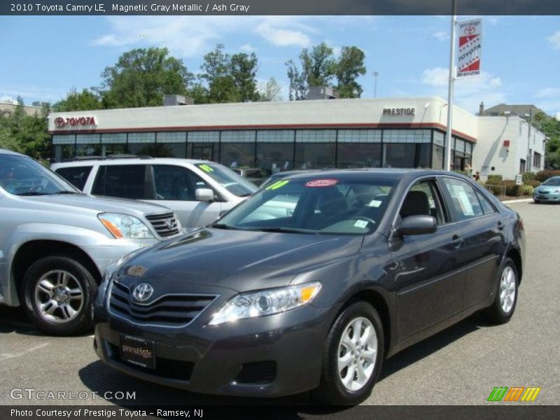 Magnetic Gray Metallic / Ash Gray 2010 Toyota Camry LE
