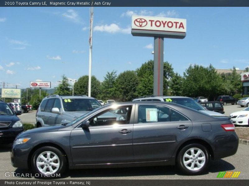 Magnetic Gray Metallic / Ash Gray 2010 Toyota Camry LE