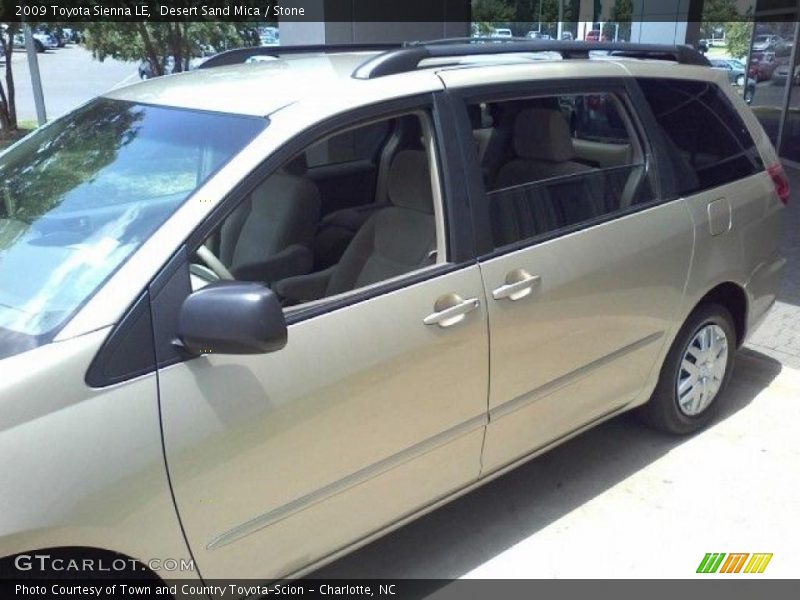 Desert Sand Mica / Stone 2009 Toyota Sienna LE