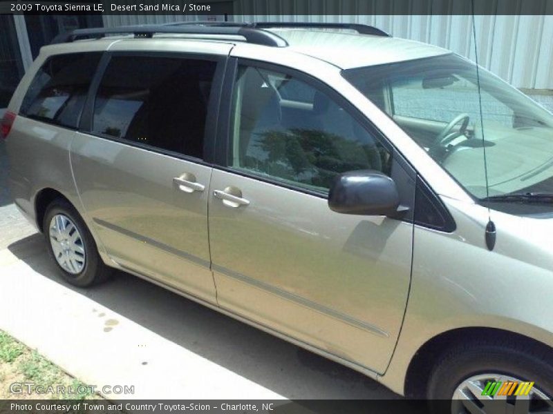 Desert Sand Mica / Stone 2009 Toyota Sienna LE