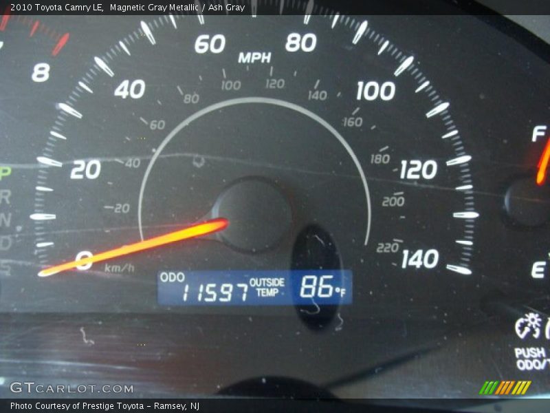 Magnetic Gray Metallic / Ash Gray 2010 Toyota Camry LE