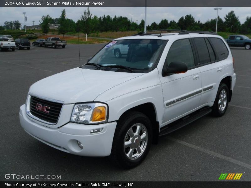 Summit White / Medium Pewter 2004 GMC Envoy SLT