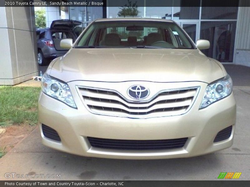 Sandy Beach Metallic / Bisque 2010 Toyota Camry LE