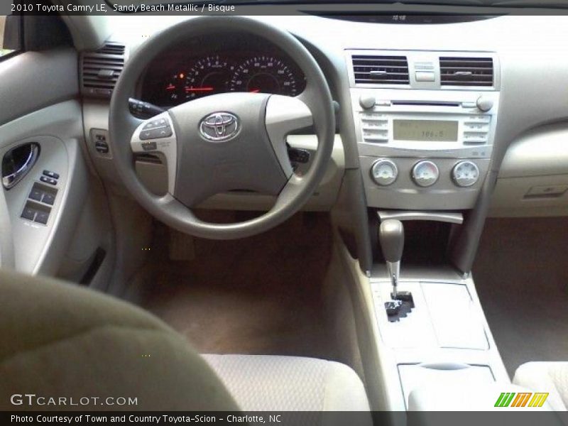 Sandy Beach Metallic / Bisque 2010 Toyota Camry LE