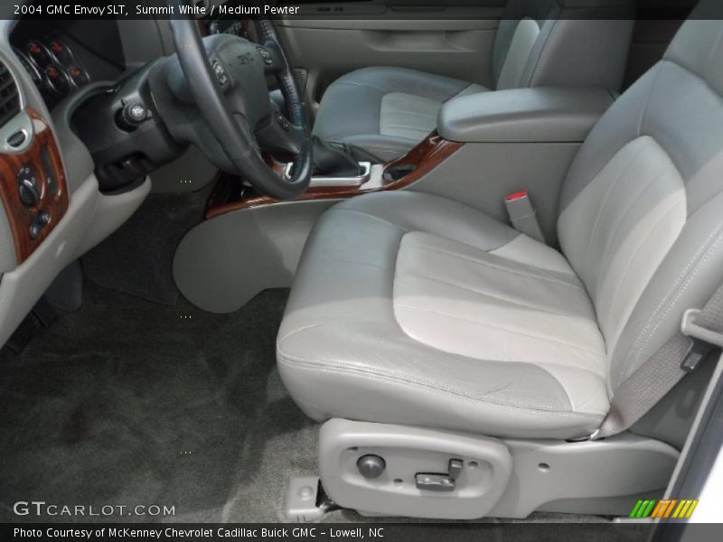 Summit White / Medium Pewter 2004 GMC Envoy SLT