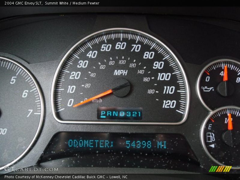 Summit White / Medium Pewter 2004 GMC Envoy SLT