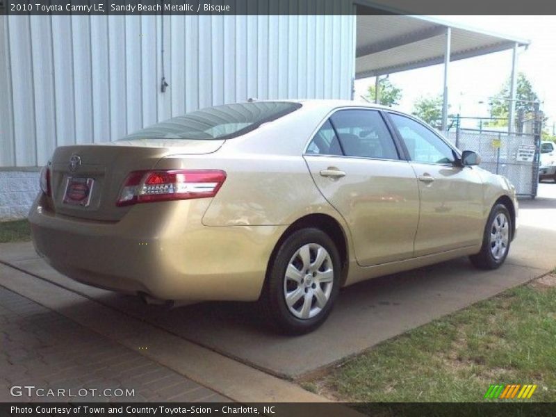 Sandy Beach Metallic / Bisque 2010 Toyota Camry LE