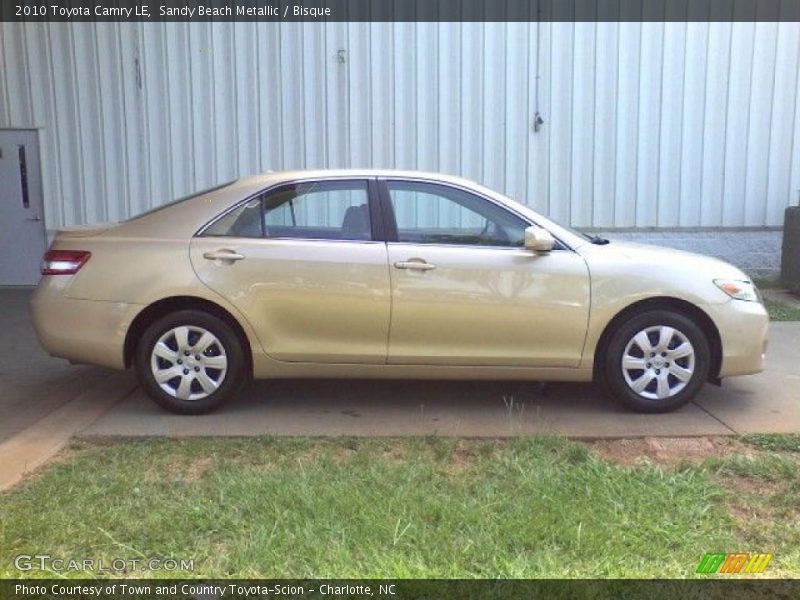 Sandy Beach Metallic / Bisque 2010 Toyota Camry LE