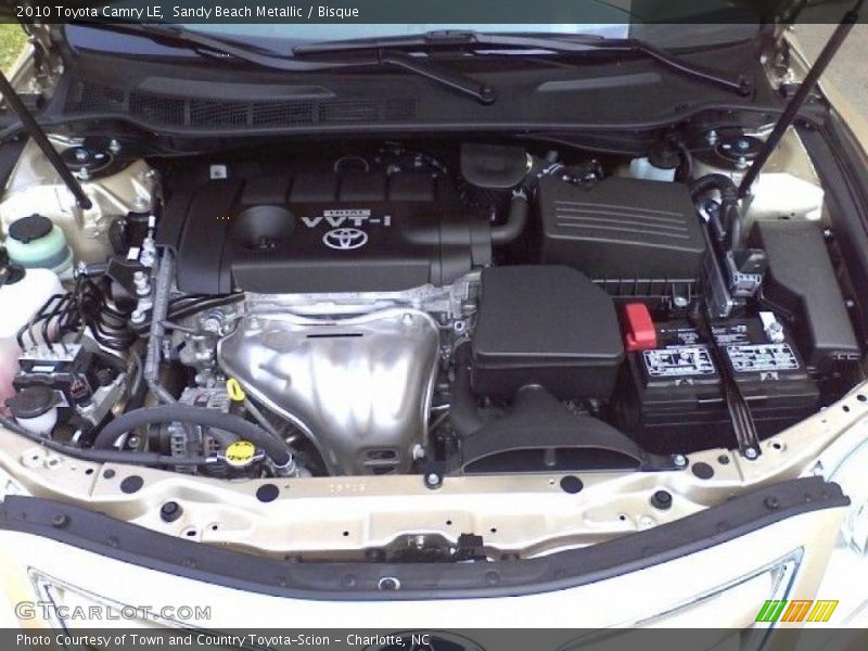 Sandy Beach Metallic / Bisque 2010 Toyota Camry LE