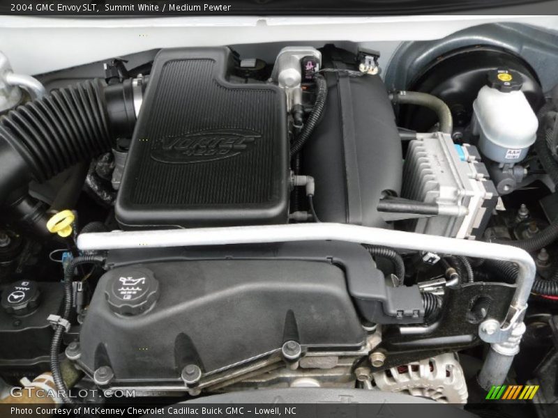 Summit White / Medium Pewter 2004 GMC Envoy SLT