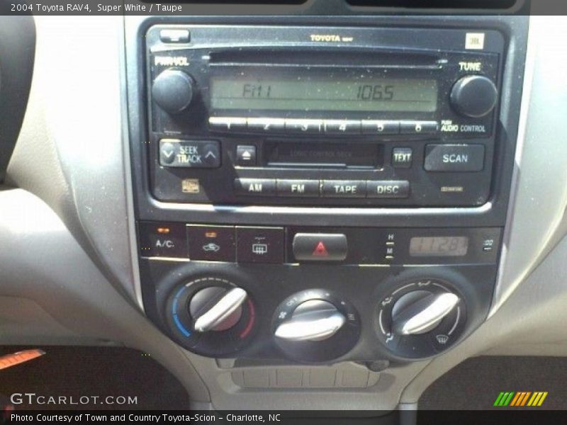 Super White / Taupe 2004 Toyota RAV4
