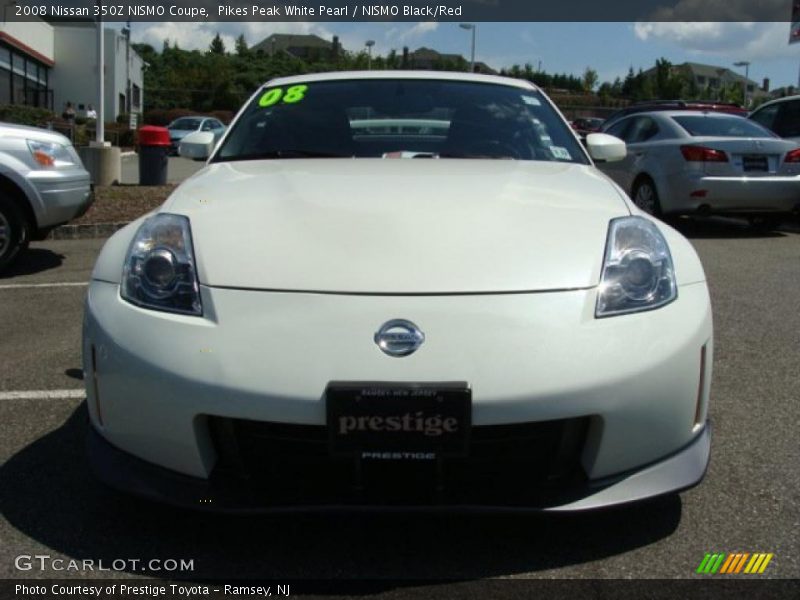Pikes Peak White Pearl / NISMO Black/Red 2008 Nissan 350Z NISMO Coupe