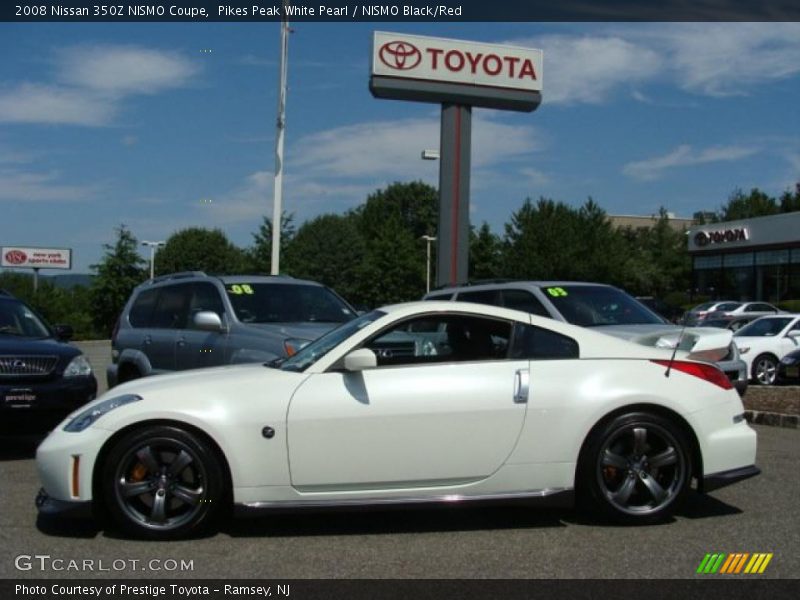 Pikes Peak White Pearl / NISMO Black/Red 2008 Nissan 350Z NISMO Coupe