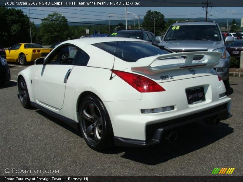 Pikes Peak White Pearl / NISMO Black/Red 2008 Nissan 350Z NISMO Coupe