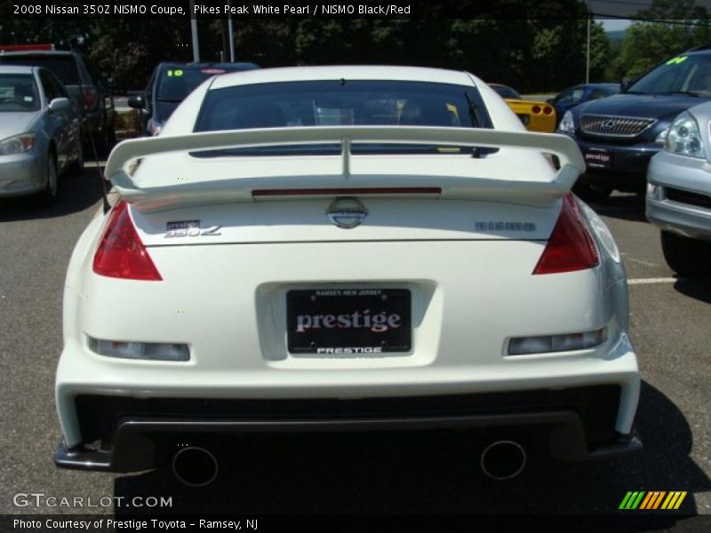Pikes Peak White Pearl / NISMO Black/Red 2008 Nissan 350Z NISMO Coupe