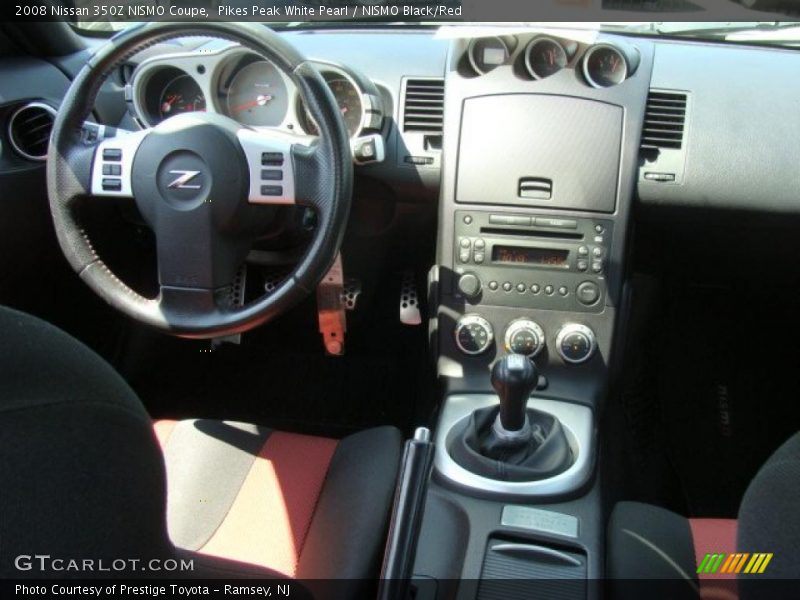 Pikes Peak White Pearl / NISMO Black/Red 2008 Nissan 350Z NISMO Coupe