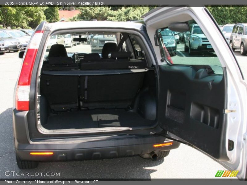 Satin Silver Metallic / Black 2005 Honda CR-V EX 4WD