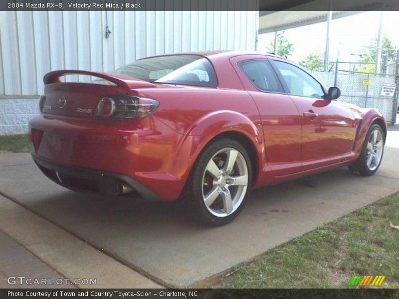 Velocity Red Mica / Black 2004 Mazda RX-8