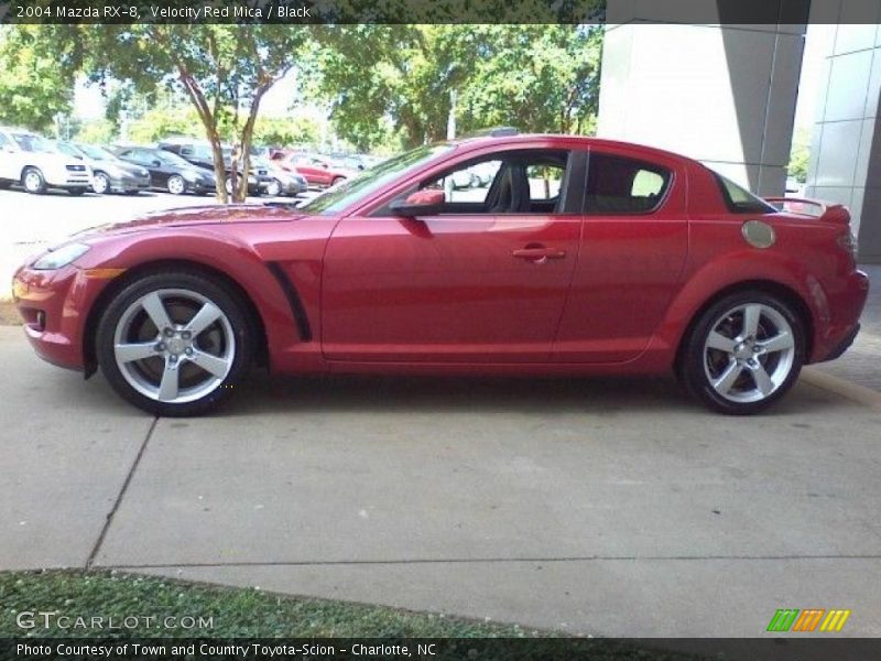 Velocity Red Mica / Black 2004 Mazda RX-8