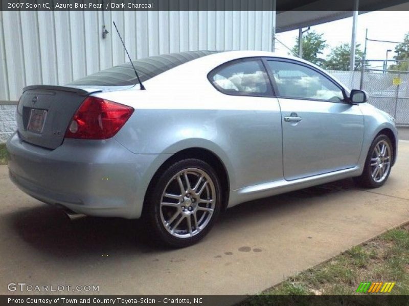 Azure Blue Pearl / Dark Charcoal 2007 Scion tC