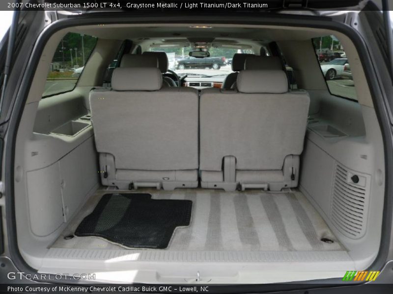 Graystone Metallic / Light Titanium/Dark Titanium 2007 Chevrolet Suburban 1500 LT 4x4