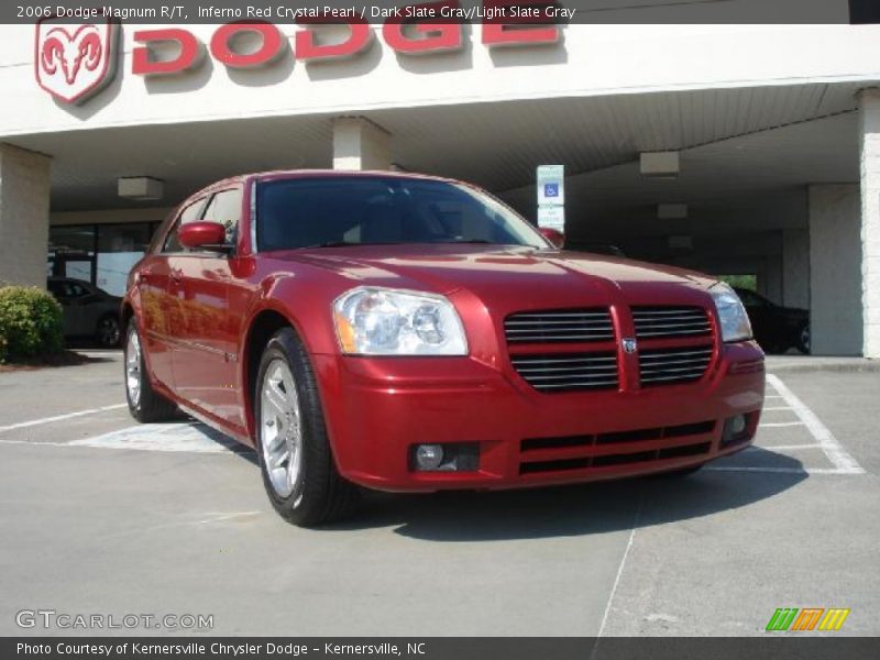 Inferno Red Crystal Pearl / Dark Slate Gray/Light Slate Gray 2006 Dodge Magnum R/T