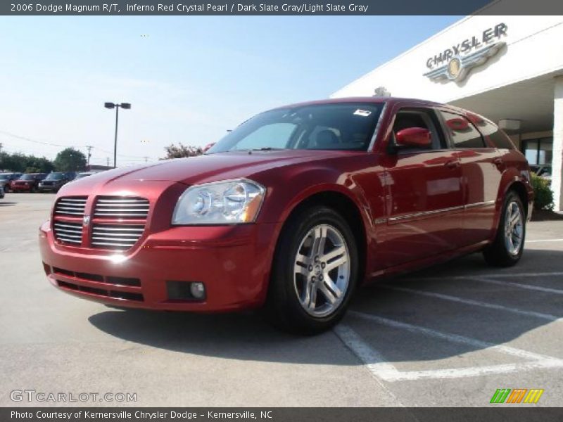 Inferno Red Crystal Pearl / Dark Slate Gray/Light Slate Gray 2006 Dodge Magnum R/T