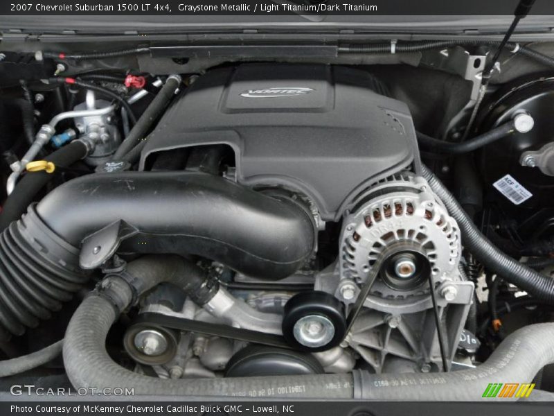 Graystone Metallic / Light Titanium/Dark Titanium 2007 Chevrolet Suburban 1500 LT 4x4