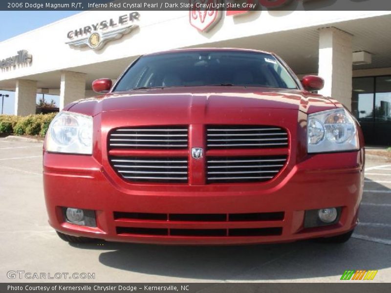 Inferno Red Crystal Pearl / Dark Slate Gray/Light Slate Gray 2006 Dodge Magnum R/T