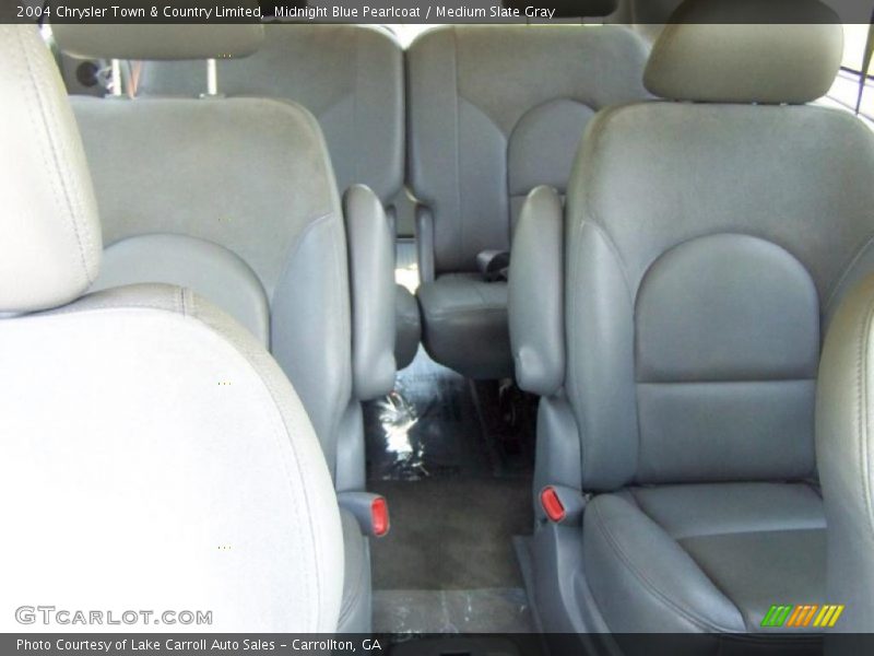 Midnight Blue Pearlcoat / Medium Slate Gray 2004 Chrysler Town & Country Limited