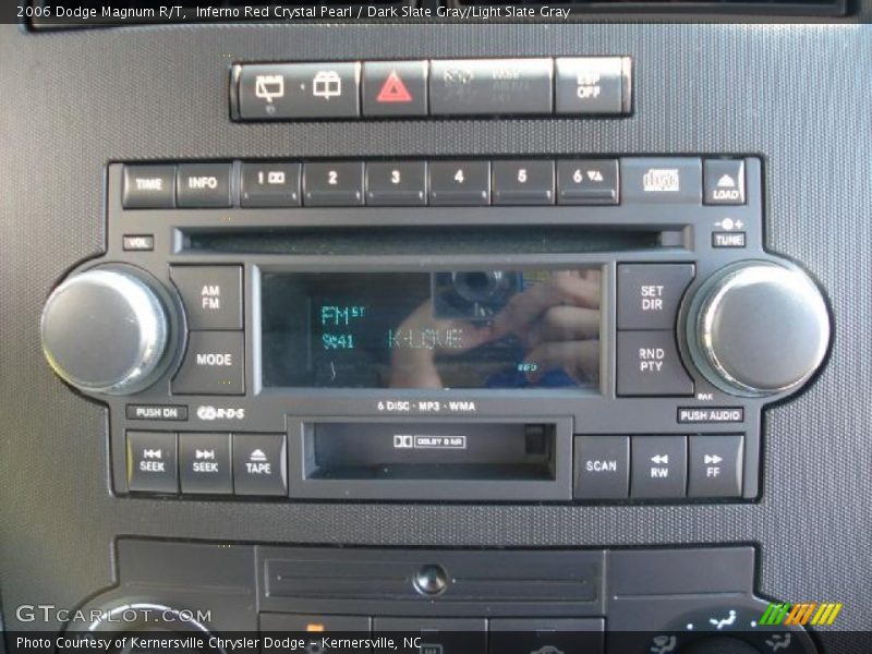 Inferno Red Crystal Pearl / Dark Slate Gray/Light Slate Gray 2006 Dodge Magnum R/T