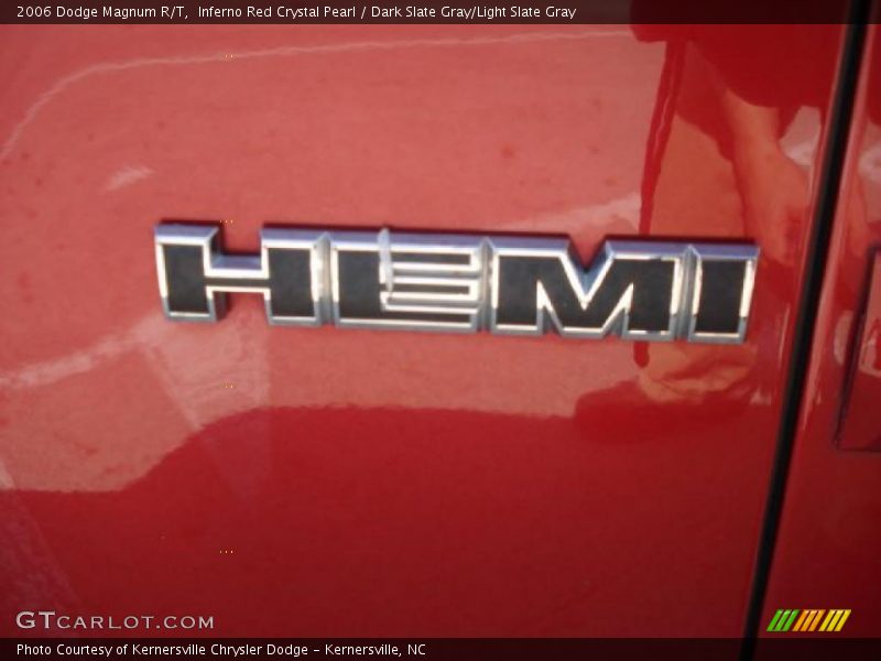 Inferno Red Crystal Pearl / Dark Slate Gray/Light Slate Gray 2006 Dodge Magnum R/T