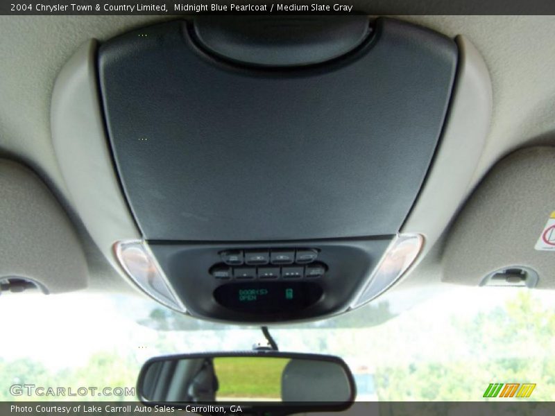 Midnight Blue Pearlcoat / Medium Slate Gray 2004 Chrysler Town & Country Limited