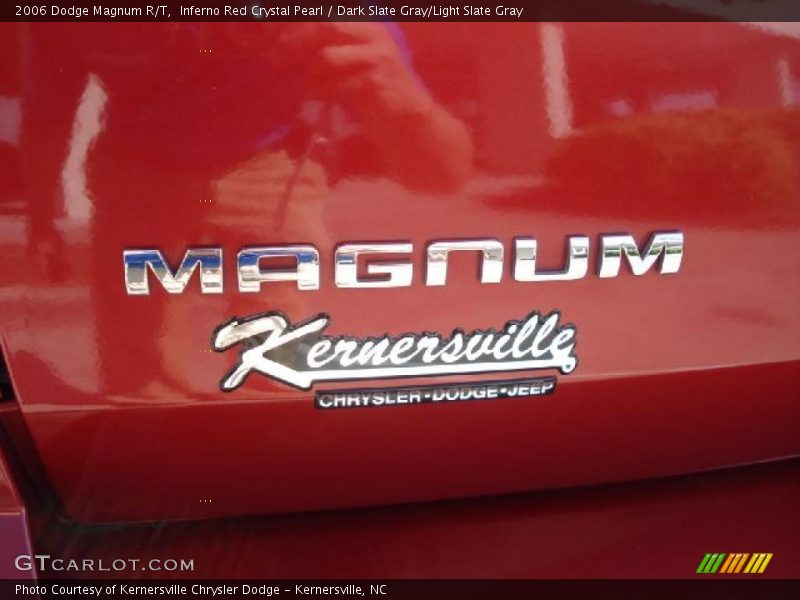 Inferno Red Crystal Pearl / Dark Slate Gray/Light Slate Gray 2006 Dodge Magnum R/T