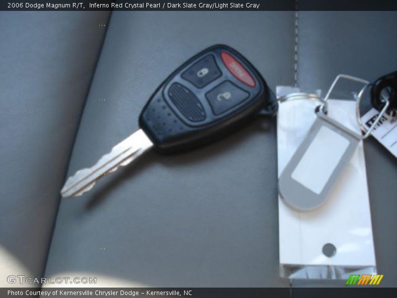 Inferno Red Crystal Pearl / Dark Slate Gray/Light Slate Gray 2006 Dodge Magnum R/T