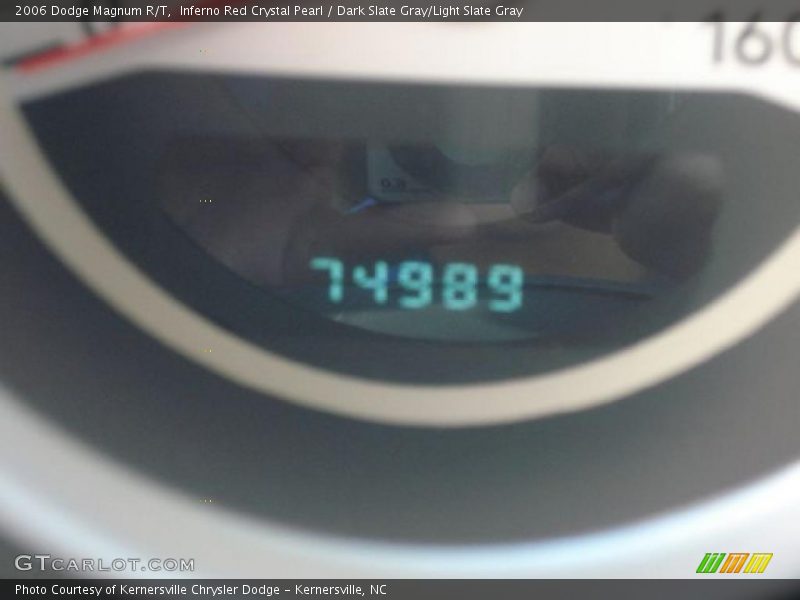 Inferno Red Crystal Pearl / Dark Slate Gray/Light Slate Gray 2006 Dodge Magnum R/T