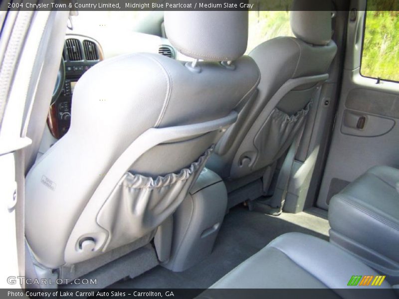 Midnight Blue Pearlcoat / Medium Slate Gray 2004 Chrysler Town & Country Limited