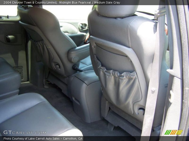 Midnight Blue Pearlcoat / Medium Slate Gray 2004 Chrysler Town & Country Limited