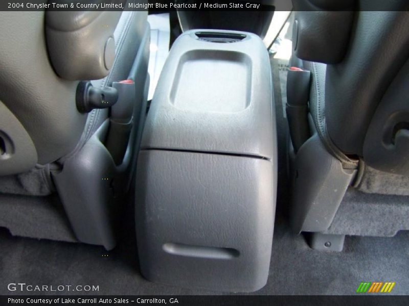 Midnight Blue Pearlcoat / Medium Slate Gray 2004 Chrysler Town & Country Limited