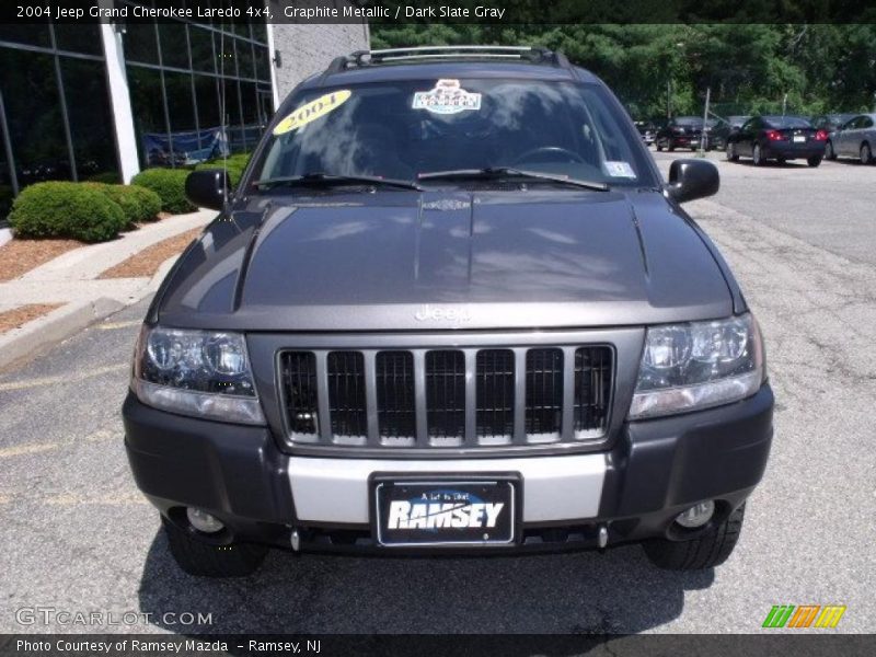 Graphite Metallic / Dark Slate Gray 2004 Jeep Grand Cherokee Laredo 4x4