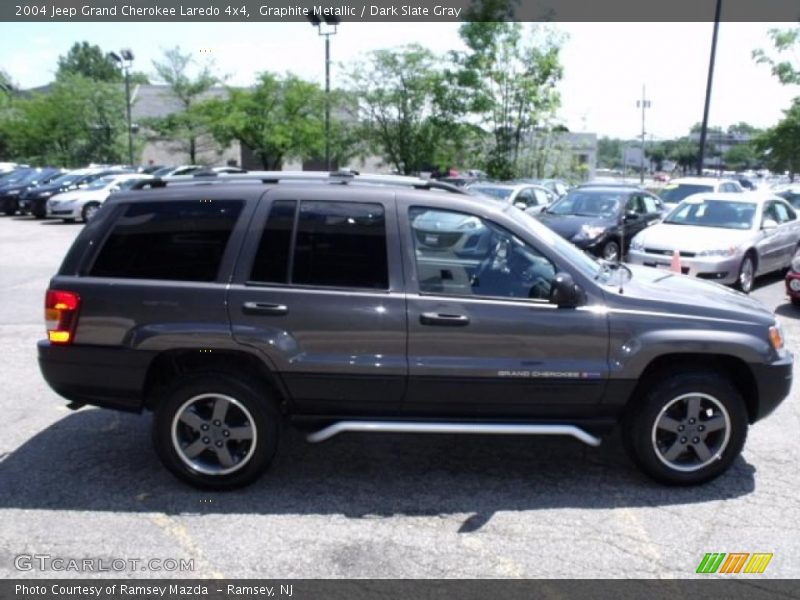 Graphite Metallic / Dark Slate Gray 2004 Jeep Grand Cherokee Laredo 4x4