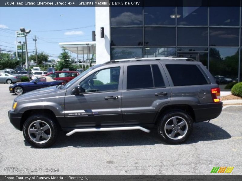 Graphite Metallic / Dark Slate Gray 2004 Jeep Grand Cherokee Laredo 4x4